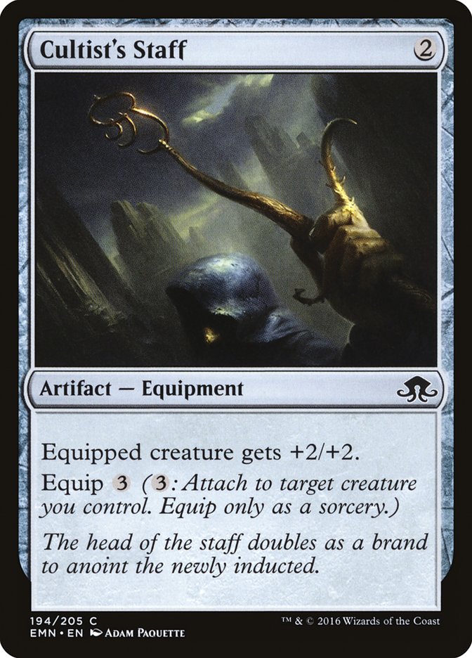 Cultist's Staff (194) [Eldritch Moon] | Odin's Place