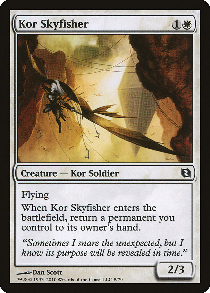 Kor Skyfisher (8) [Duel Decks: Elspeth vs. Tezzeret] | Odin's Place
