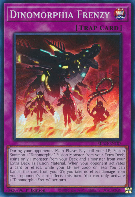 Dinomorphia Frenzy [MP23-EN107] Super Rare | Odin's Place