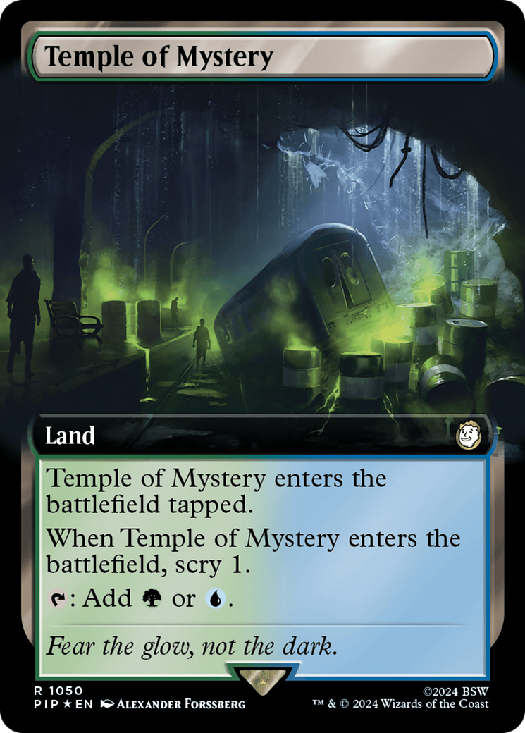 Temple of Mystery (Extended Art) (Surge Foil) [Fallout] | Odin's Place