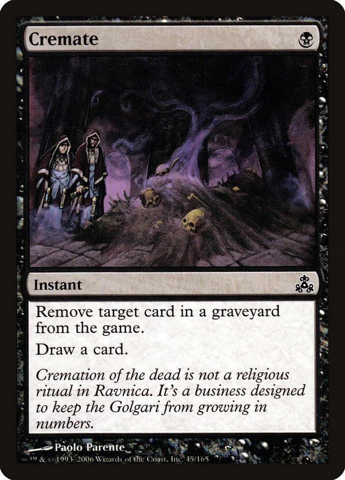 Cremate (45) [Guildpact] | Odin's Place