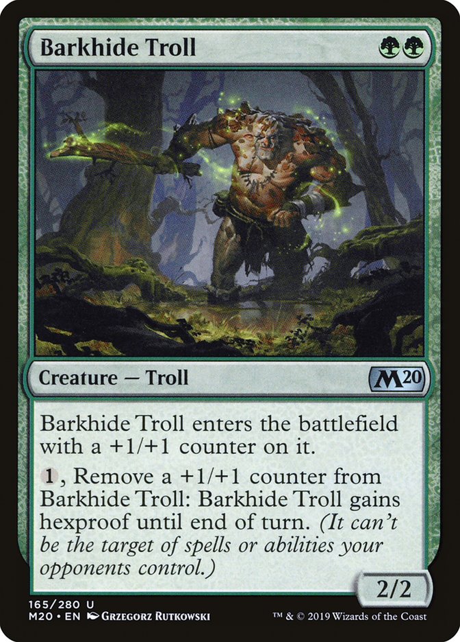 Barkhide Troll [Core Set 2020] | Odin's Place