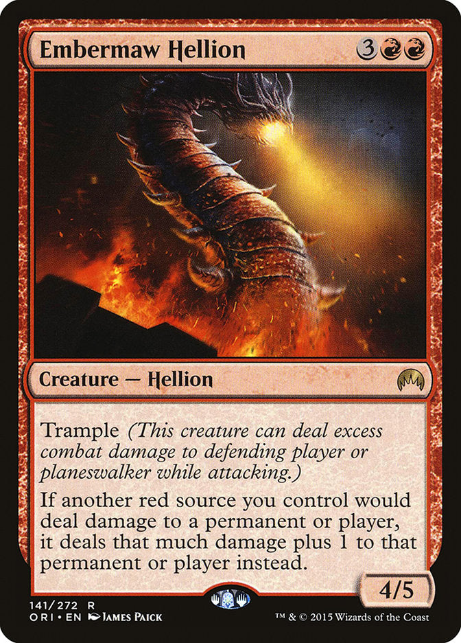 Embermaw Hellion (141) [Magic Origins] | Odin's Place