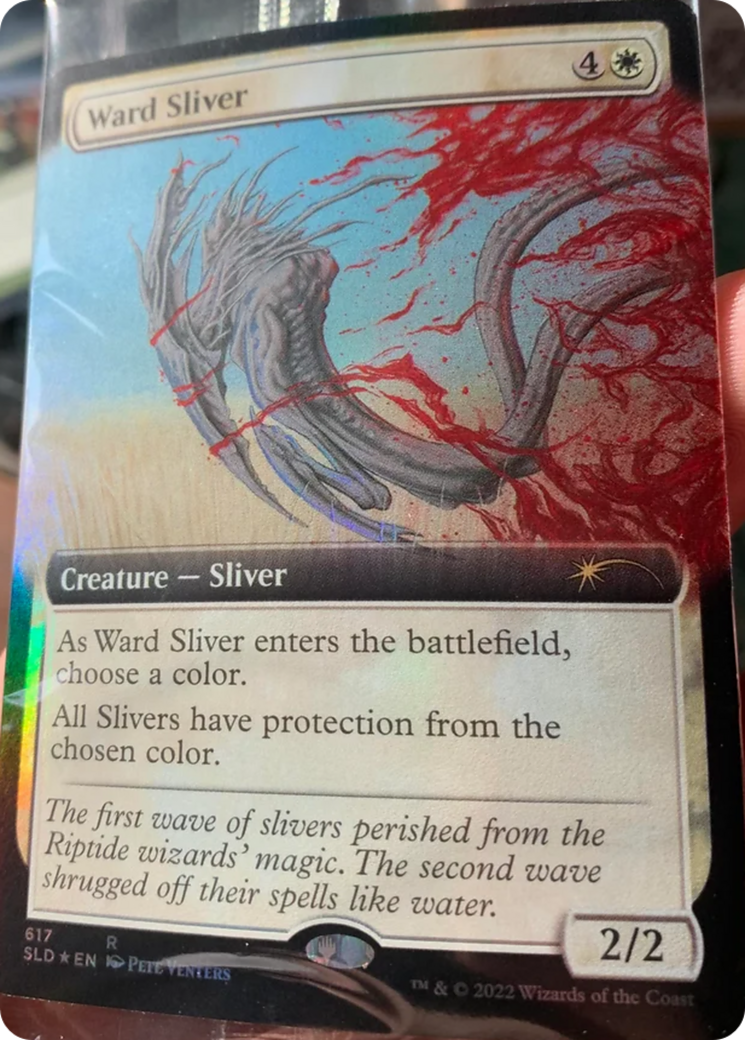Ward Sliver (Extended Art) [Secret Lair Drop Promos] | Odin's Place