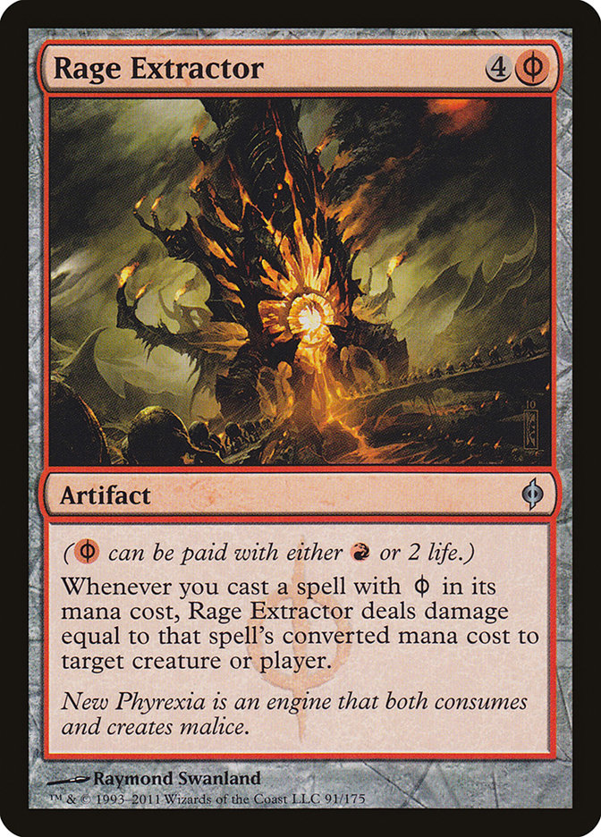 Rage Extractor (91) [New Phyrexia] | Odin's Place