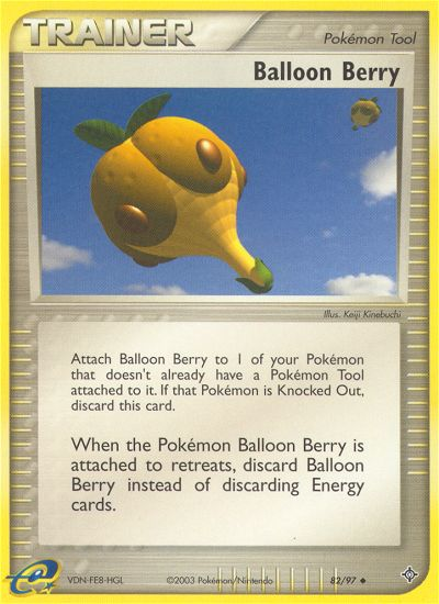 Balloon Berry (82/97) [EX: Dragon] | Odin's Place