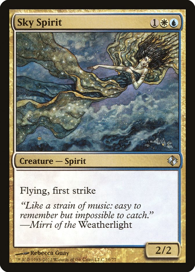 Sky Spirit (10) [Duel Decks: Venser vs. Koth] | Odin's Place