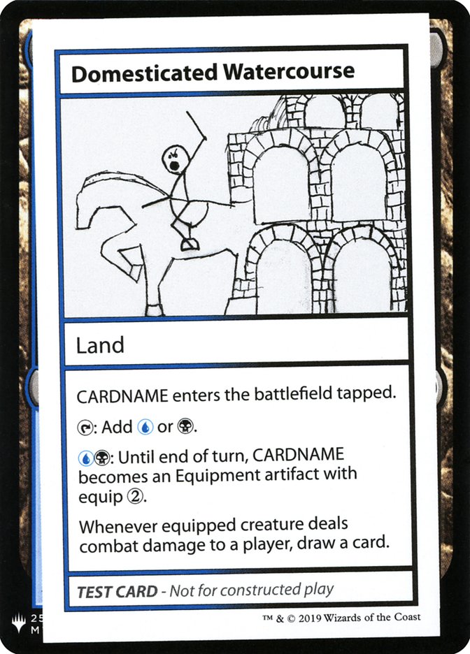 Domesticated Watercourse [Mystery Booster Playtest Cards] | Odin's Place