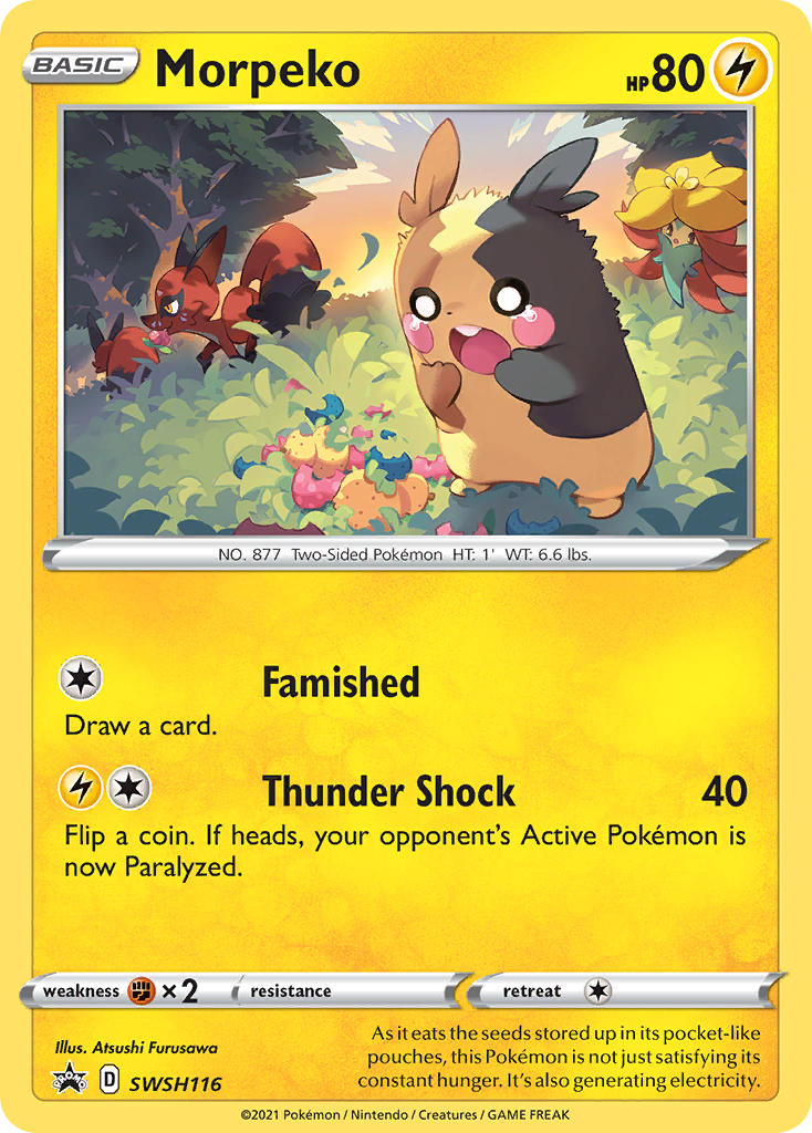 Morpeko (SWSH116) [Sword & Shield: Black Star Promos] | Odin's Place