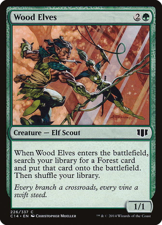Wood Elves (226) [Commander 2014] | Odin's Place