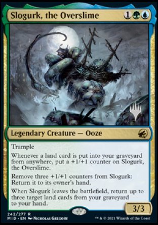 Slogurk, the Overslime (Promo Pack) [Innistrad: Midnight Hunt Promos] | Odin's Place