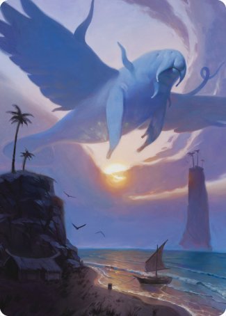 Aeromoeba Art Card [Modern Horizons 2 Art Series] | Odin's Place