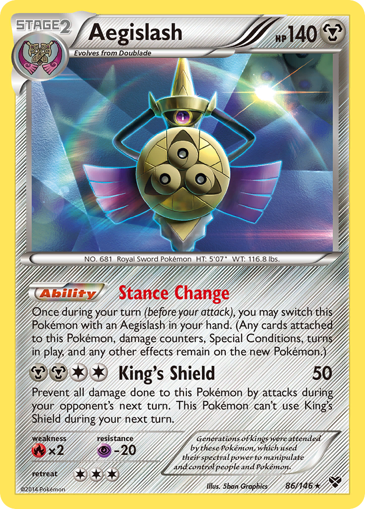 Aegislash (86/146) [XY: Base Set] | Odin's Place