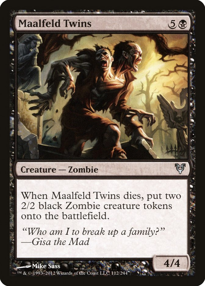 Maalfeld Twins (112) [Avacyn Restored] | Odin's Place