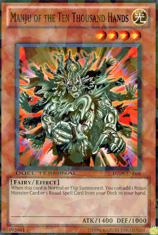 Manju of the Ten Thousand Hands [DT06-EN008] Common | Odin's Place