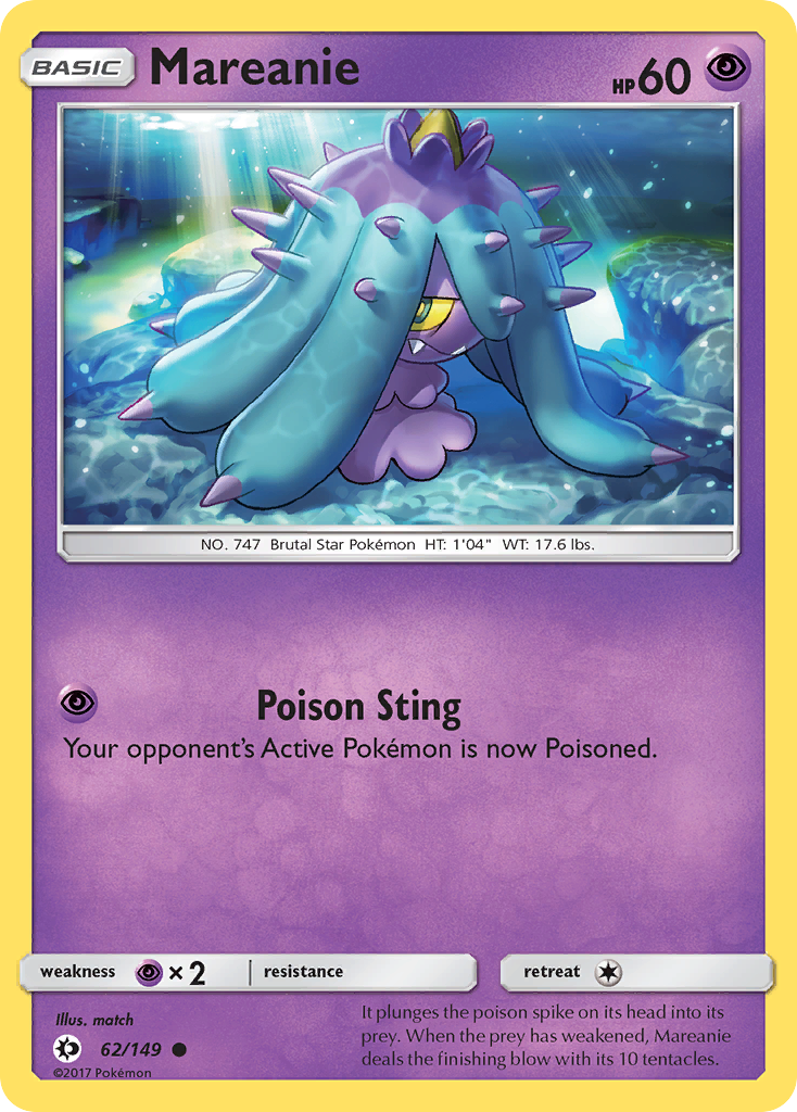 Mareanie (62/149) [Sun & Moon: Base Set] | Odin's Place