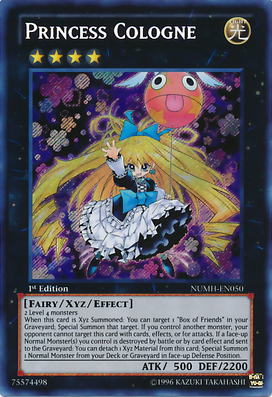 Princess Cologne [NUMH-EN050] Secret Rare | Odin's Place
