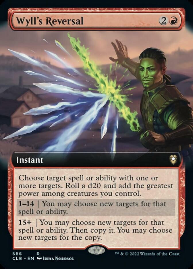 Wyll's Reversal (Extended Art) [Commander Legends: Battle for Baldur's Gate] | Odin's Place