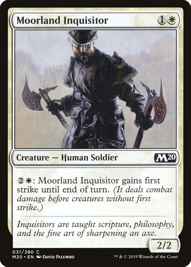 Moorland Inquisitor [Core Set 2020] | Odin's Place