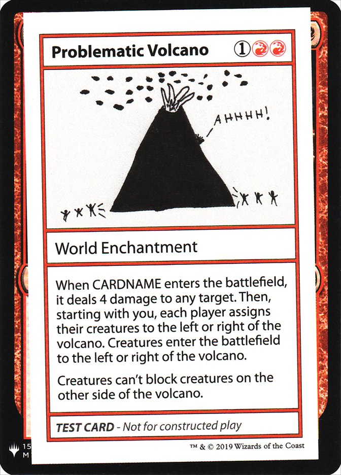 Problematic Volcano [Mystery Booster Playtest Cards] | Odin's Place
