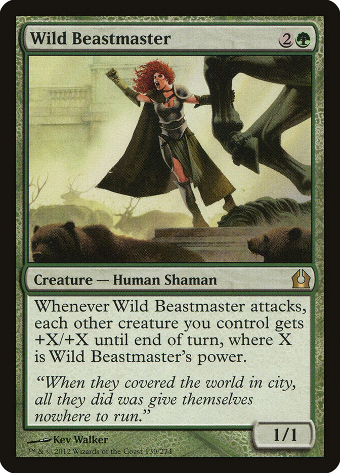 Wild Beastmaster (139) [Return to Ravnica] | Odin's Place