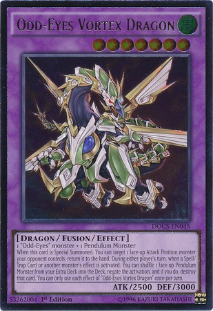 Odd-Eyes Vortex Dragon (UTR) [DOCS-EN045] Ultimate Rare | Odin's Place