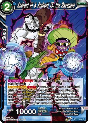 Android 14 & Android 15, the Ravagers (BT17-054) [Ultimate Squad] | Odin's Place