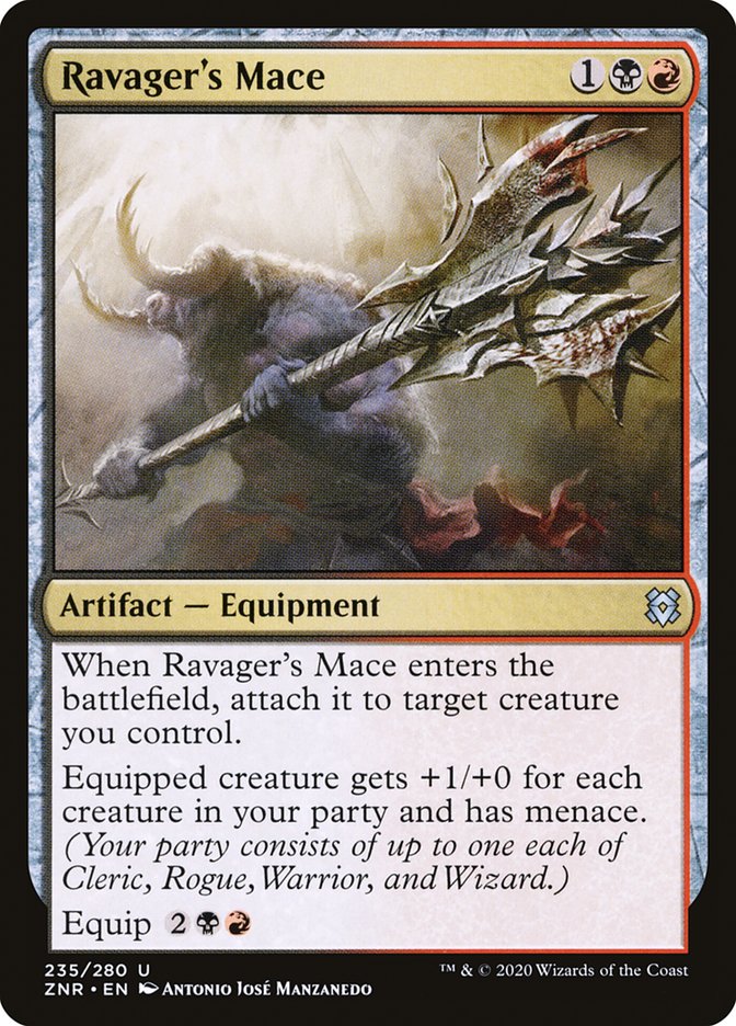 Ravager's Mace [Zendikar Rising] | Odin's Place