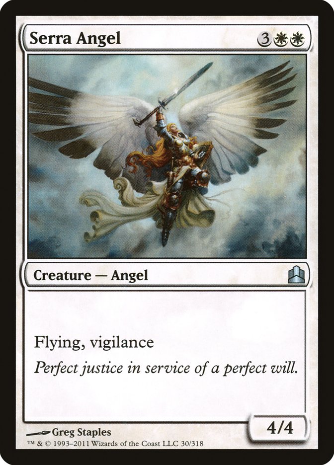 Serra Angel (30) [Commander 2011] | Odin's Place