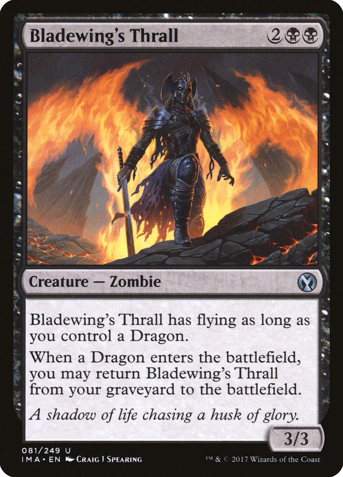 Bladewing's Thrall (81) [Iconic Masters] | Odin's Place