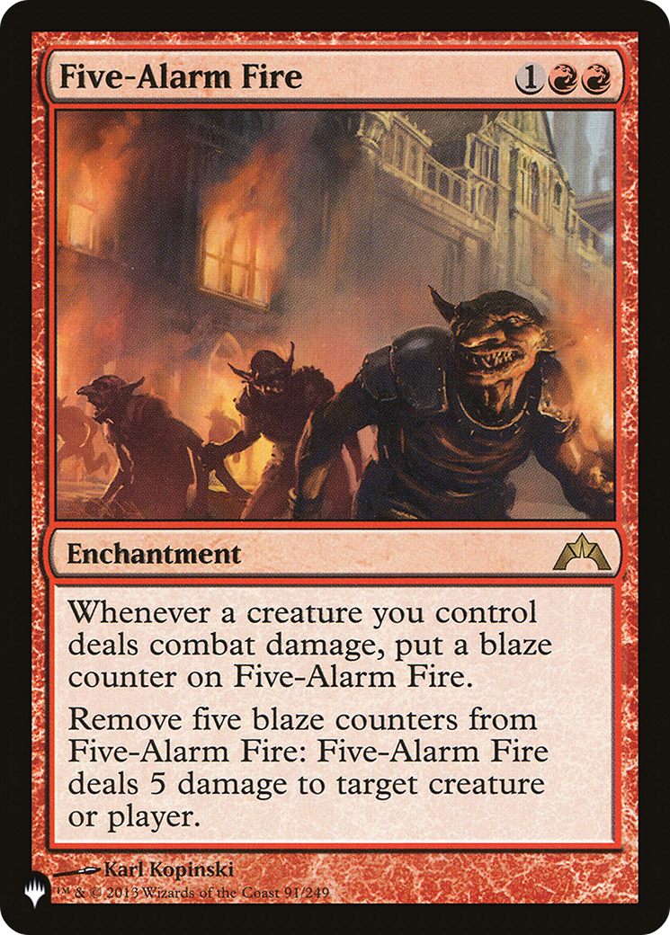 Five-Alarm Fire [The List] | Odin's Place