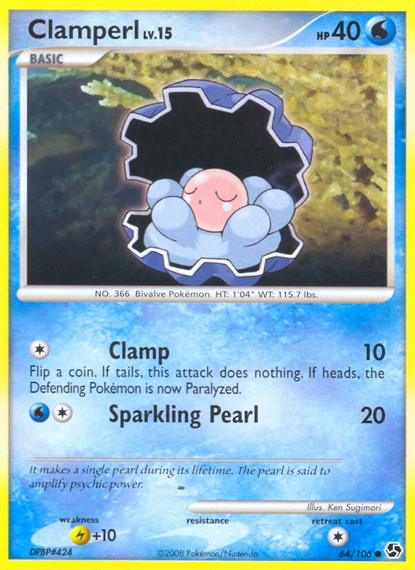 Clamperl (64/106) [Diamond & Pearl: Great Encounters] | Odin's Place