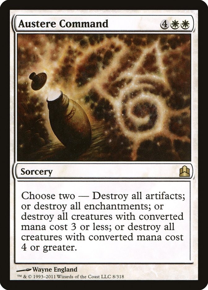Austere Command (8) [Commander 2011] | Odin's Place