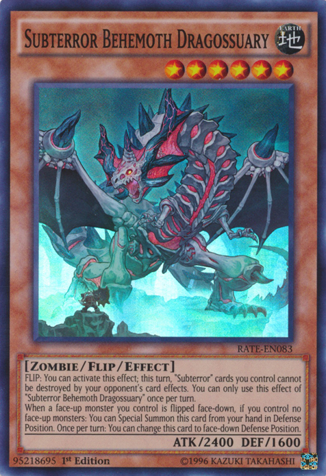 Subterror Behemoth Dragossuary [RATE-EN083] Super Rare | Odin's Place