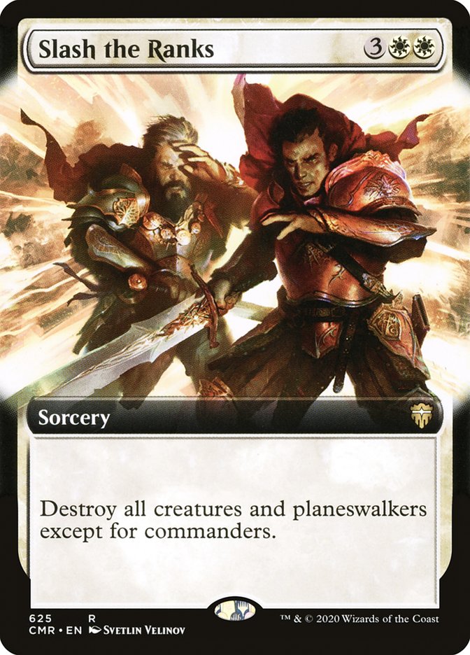 Slash the Ranks (Extended Art) [Commander Legends] | Odin's Place