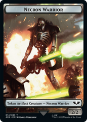 Necron Warrior // Insect Double-Sided Token [Warhammer 40,000 Tokens] | Odin's Place