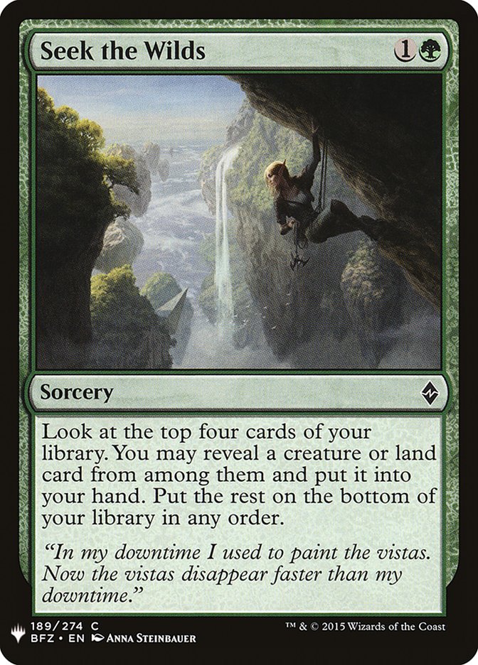 Seek the Wilds [Mystery Booster] | Odin's Place