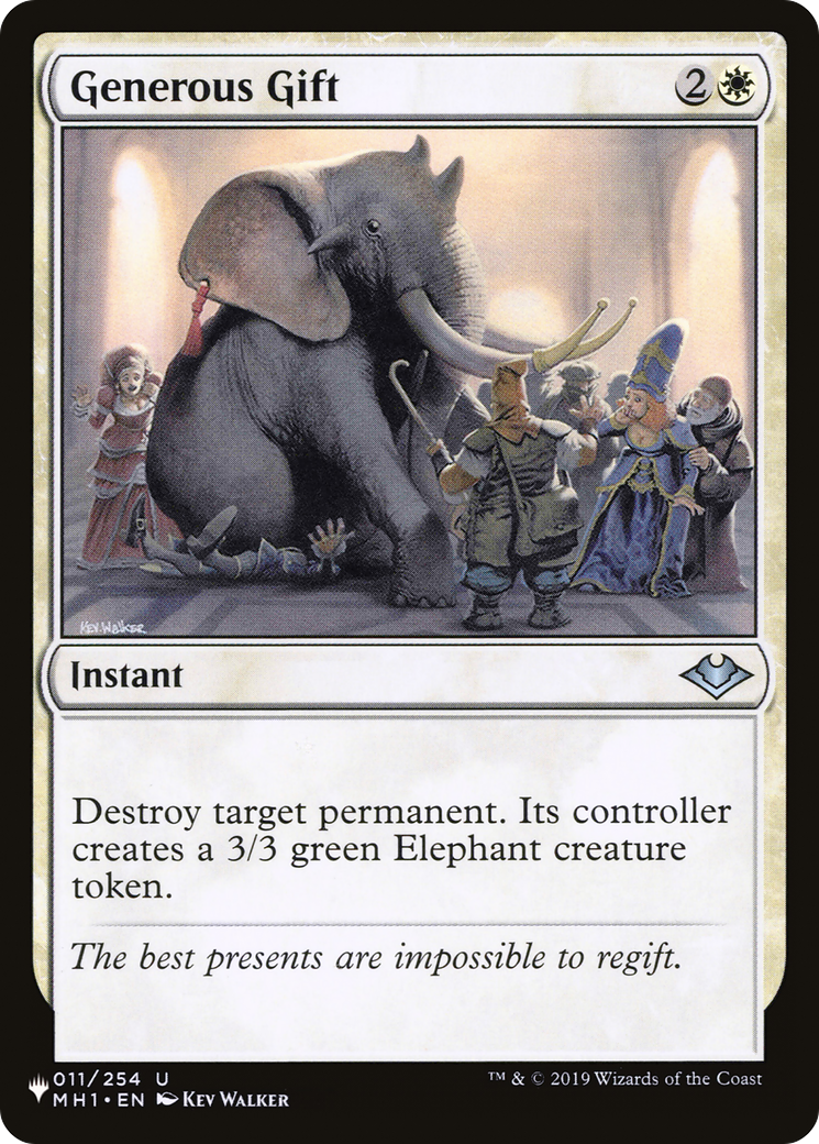 Generous Gift [The List] | Odin's Place