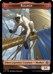Ragavan // Treasure Double-Sided Token [The Lost Caverns of Ixalan Commander Tokens] | Odin's Place