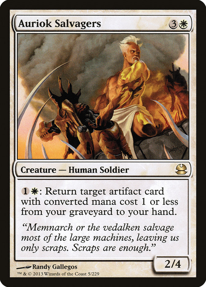 Auriok Salvagers (5) [Modern Masters] | Odin's Place