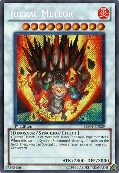 Jurrac Meteor [HA04-EN029] Secret Rare | Odin's Place