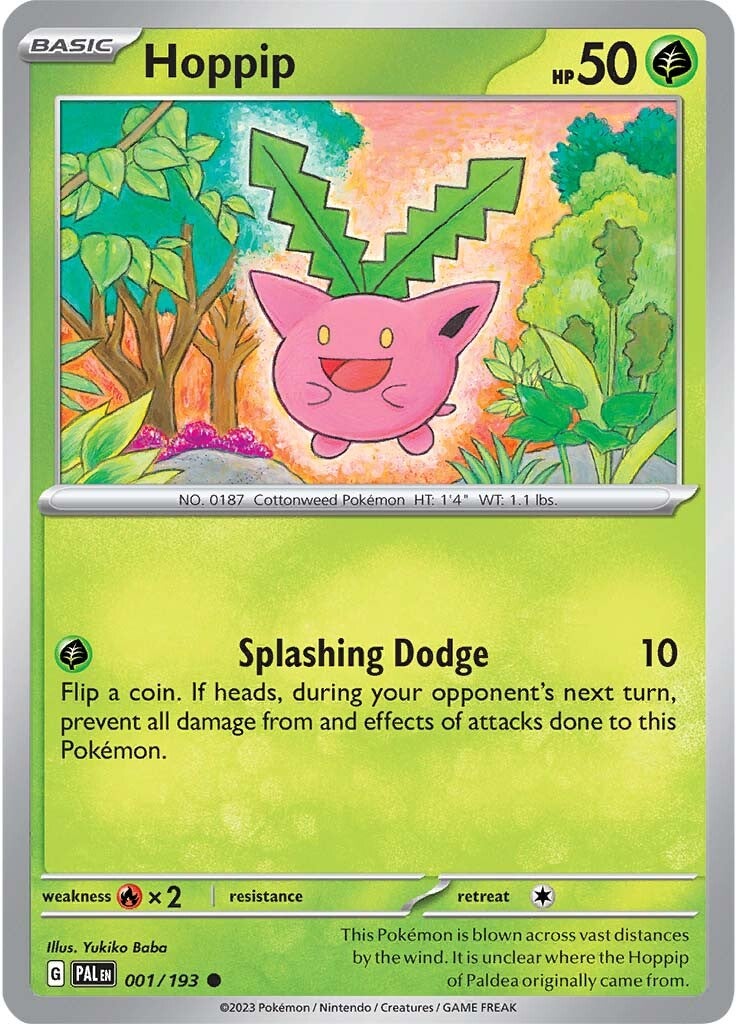 Hoppip (001/193) [Scarlet & Violet: Paldea Evolved] | Odin's Place