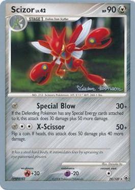 Scizor LV.42 (29/100) (Intimidation - Tristan Robinson) [World Championships 2008] | Odin's Place