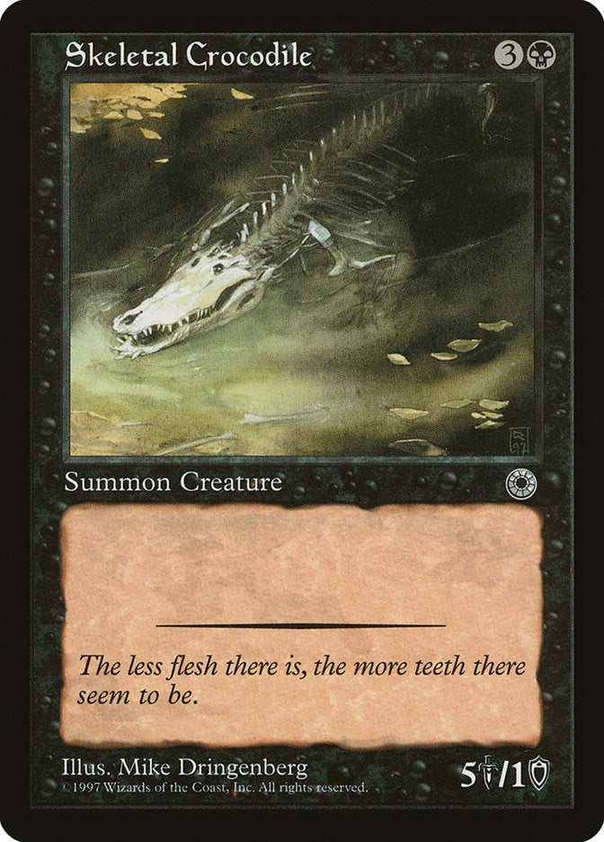 Skeletal Crocodile (110) [Portal] | Odin's Place
