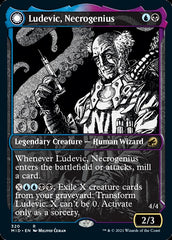 Ludevic, Necrogenius // Olag, Ludevic's Hubris (Showcase Eternal Night) [Innistrad: Midnight Hunt] | Odin's Place