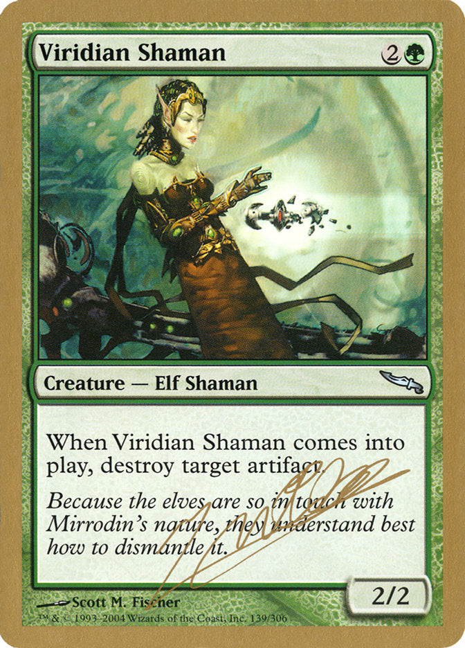 Viridian Shaman (Julien Nuijten) [World Championship Decks 2004] | Odin's Place