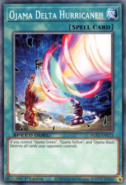 Ojama Delta Hurricane! [SGX1-ENC13] Common | Odin's Place