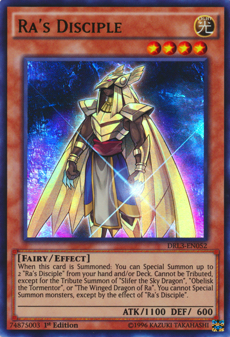 Ra's Disciple [DRL3-EN052] Ultra Rare | Odin's Place