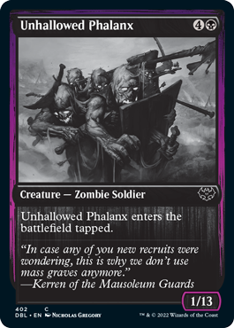 Unhallowed Phalanx [Innistrad: Double Feature] | Odin's Place