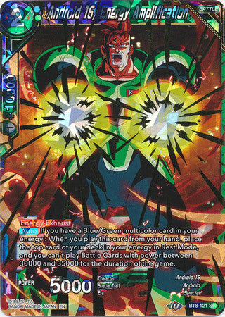 Android 16, Energy Amplification (BT8-121) [Malicious Machinations] | Odin's Place